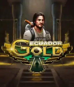 ELK Studios' Ecuador Gold slot displayed with its lush jungle backdrop and symbols of South American culture. The visual emphasizes the slot's expansive 6-reel layout, complemented with its innovative game mechanics, appealing for those interested in adventurous slots.